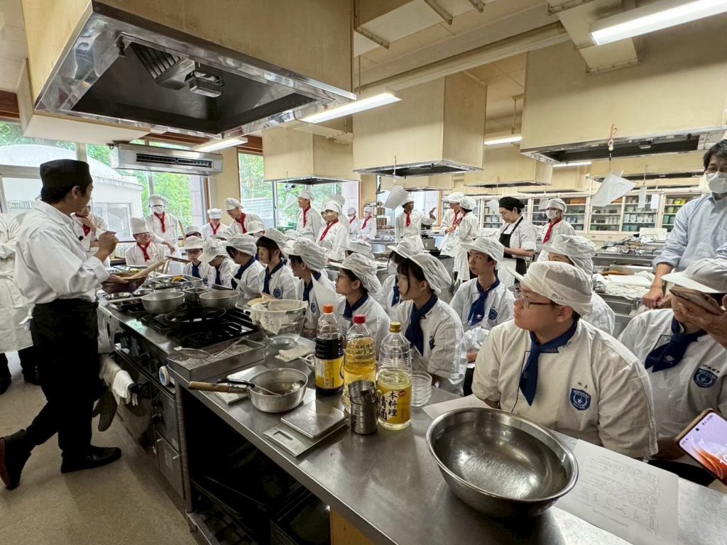 日本高校暨和菓子餐飲文化體驗 |  職人體驗學與行